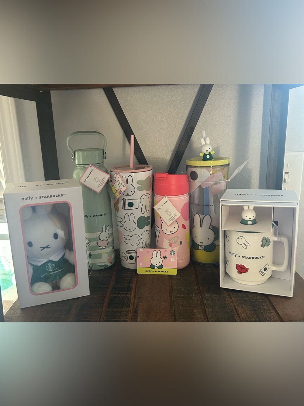 Starbucks x Miffy FULL US LIMITED EDITION Collection 2026 Plus Gift Card NEW
